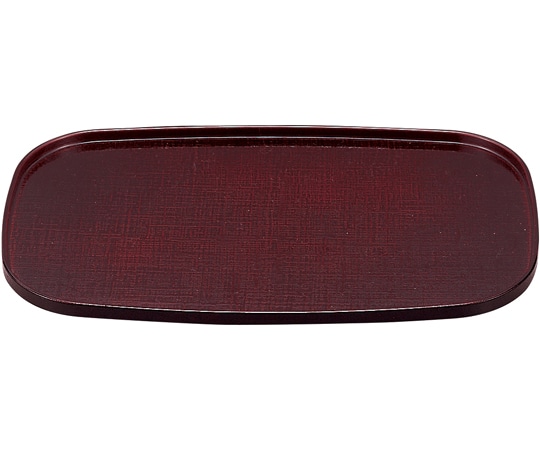 福井クラフト 9.5寸 布目小判盆 新溜 50300920 1個（ご注文単位1個）【直送品】