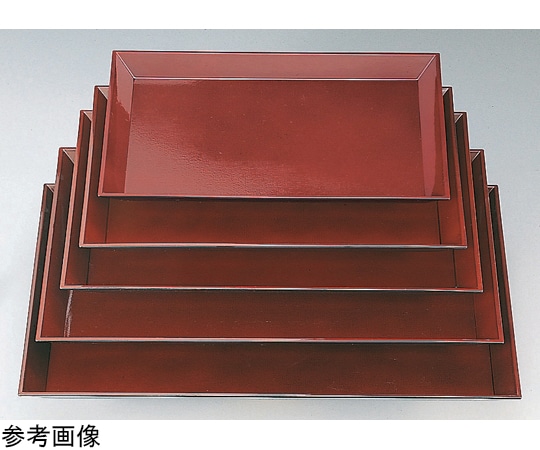 福井クラフト 尺5 羽反布目盆 溜SL 15020150 1個（ご注文単位1個）【直送品】