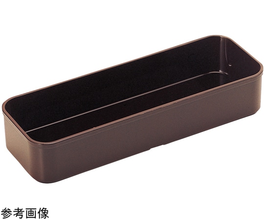 福井クラフト カトラリーボックス ブラウン塗(大) 81258265 1個（ご注文単位1個）【直送品】