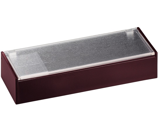 福井クラフト 千筋箸箱 新溜塗・アクリル蓋 53271590 1個（ご注文単位1個）【直送品】