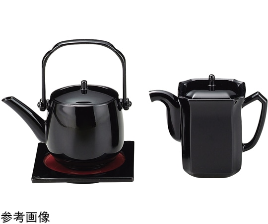 福井クラフト 福禄型醤油/ソース入 黒 82120415 1個（ご注文単位1個）【直送品】