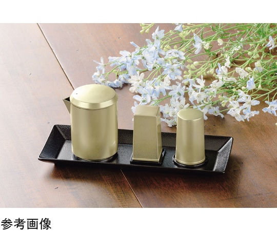 福井クラフト A筒型醤油差し 黄金銀彩 70010105 1個（ご注文単位1個）【直送品】