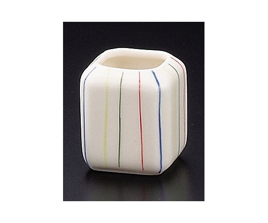 福井クラフト 陶)楊枝立て 三色十草 80501730 1個（ご注文単位1個）【直送品】