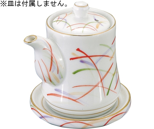 福井クラフト 陶)丸醤油差(小)彩露草 51272586 1個（ご注文単位1個）【直送品】