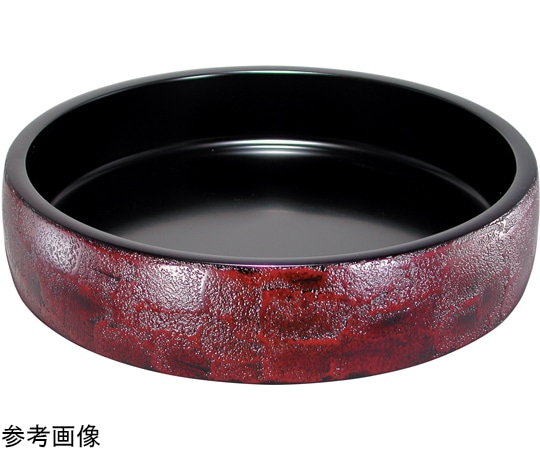 福井クラフト 尺2 タイコ桶 油彩漆刻塗 15157390 1個（ご注文単位1個）【直送品】