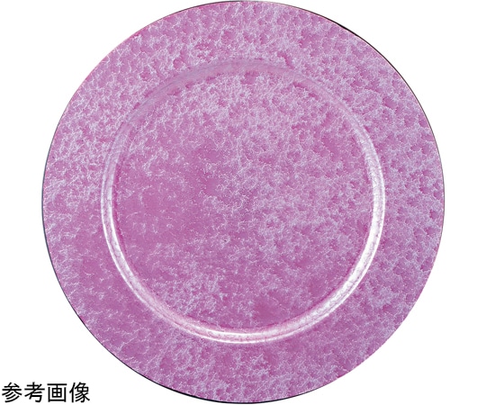 福井クラフト 尺3.5 ビックプレート ピンクアクア裏黒塗 51407570 1個（ご注文単位1個）【直送品】