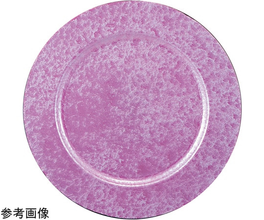 福井クラフト 尺4.5 ビックプレート ピンクアクア裏黒塗 51407640 1個（ご注文単位1個）【直送品】