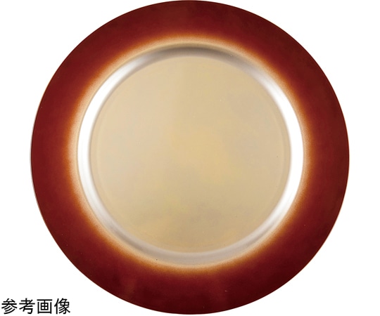 福井クラフト 尺3.5 ビックプレート 黄金銀彩べっ甲ぼかし 55204943 1個（ご注文単位1個）【直送品】