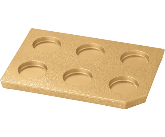 福井クラフト 耐熱サークルシックスプレート 絞り金/裏黒塗 54301080 1個（ご注文単位1個）【直送品】