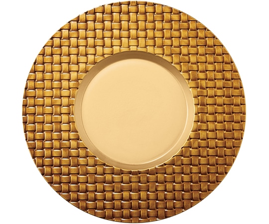 福井クラフト 耐熱28cm アジロプレート 墨入れ金/裏黒塗 54301430 1個（ご注文単位1個）【直送品】