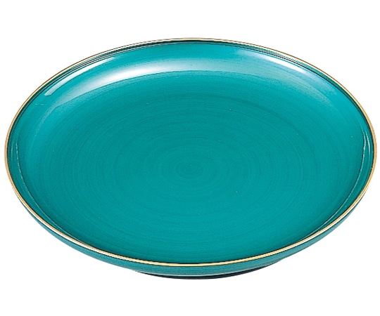 福井クラフト 尺2 冠皿 トルコ深海 53290070 1個（ご注文単位1個）【直送品】