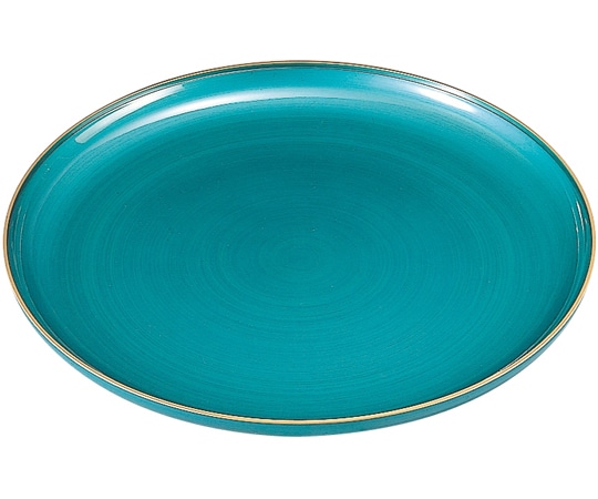 福井クラフト 尺6 冠皿 トルコ深海 53290100 1個（ご注文単位1個）【直送品】