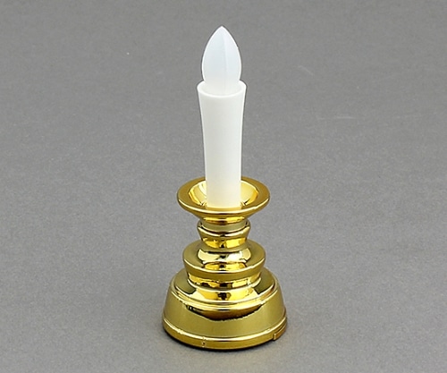 旭電機化成 ミニミニ安心のろうそく ゴールド ARO-01GD 1個(ご注文単位1個)【直送品】