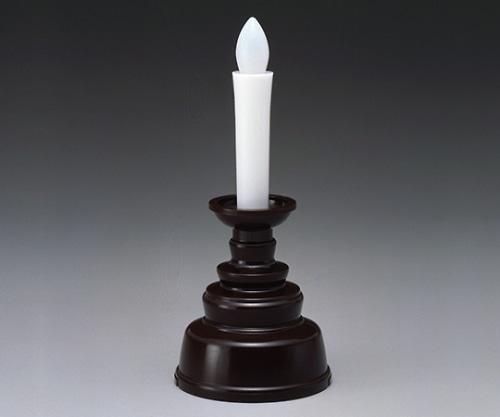 旭電機化成 安心のろうそくミニ ブラウン ARO-5202DB 1個(ご注文単位1個)【直送品】