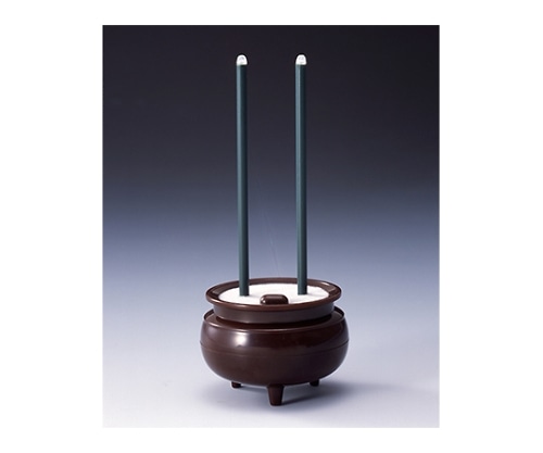 旭電機化成 ミニミニ安心のお線香 ブラウン ASE-01DB 1個(ご注文単位1個)【直送品】