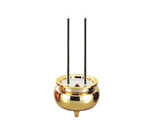 旭電機化成 安心のお線香ミニ ゴールド ASE-5201GD 1個(ご注文単位1個)【直送品】