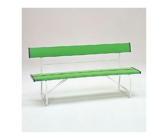 ユニット ベンチ(緑) 878-03 1個(ご注文単位1個)【直送品】