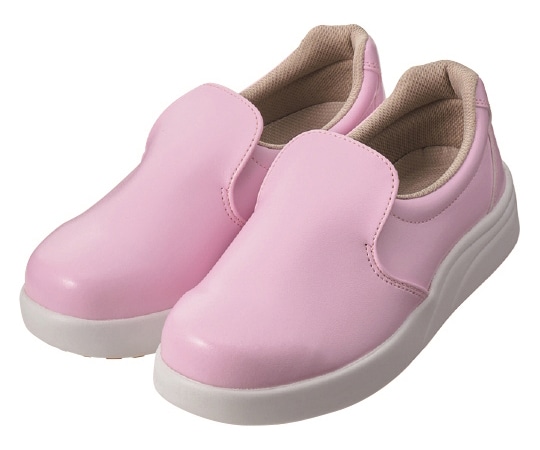 KAZEN ワークシューズ ピンク 25.5cm 469-23 25.5 1足（ご注文単位1足）【直送品】