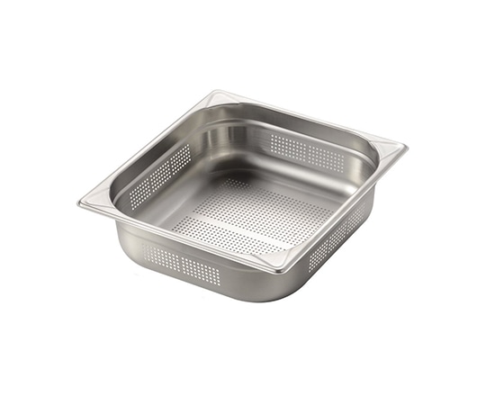 エムテートリマツ ステンレスGNパン(穴明) 2/3 150mm EM8023150PFE 1個（ご注文単位1個）【直送品】