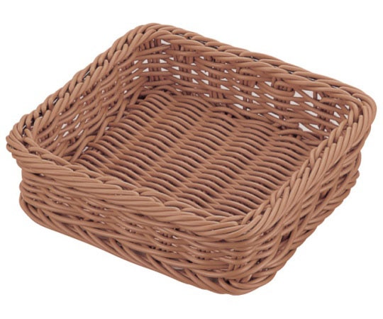 トーダイ 角型 フードバスケット 30型 正角 ブラウンVBR-931-BR 625512 1個（ご注文単位1個）【直送品】