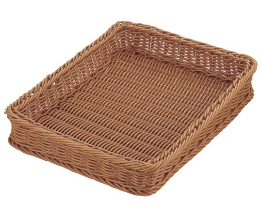 トーダイ 角型 フードバスケット 40型 ブラウンVBR-929-BR 625511 1個（ご注文単位1個）【直送品】