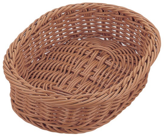 トーダイ 小判型 フードバスケット 40型 ブラウンVBR-943-BR 625518 1個（ご注文単位1個）【直送品】