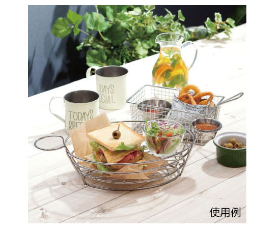 三宝産業 UK バスケット/小判形 295151 1個（ご注文単位1個）【直送品】