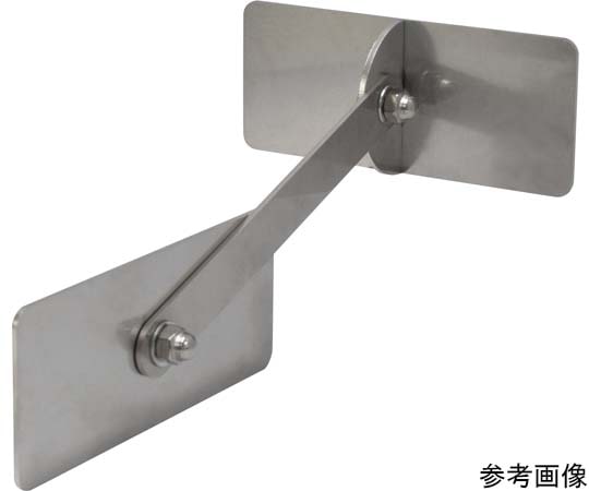 ティーエフサービス ステンレス製 転倒防止可動式金具 大 (長方形タイプ) 壁用 120×50mm ジョイントプレート100mm IRT-1250-100 1個(ご注文単位1個)【直送品】