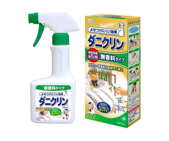 UYEKI(ウエキ) ダニクリン 無香料タイプ 250mL 24個入  1ケース(ご注文単位1ケース)【直送品】