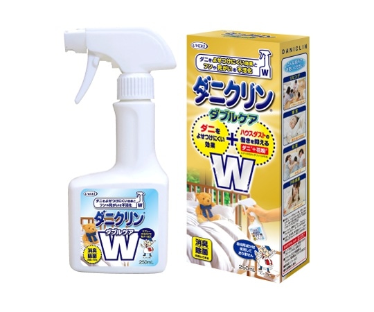 UYEKI(ウエキ) ダニクリン Wケア 250mL 24個入  1ケース(ご注文単位1ケース)【直送品】