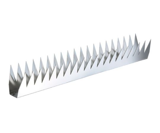 シロクマ デルタ忍び返しW形電解研磨 FG2W 1個(ご注文単位1個)【直送品】