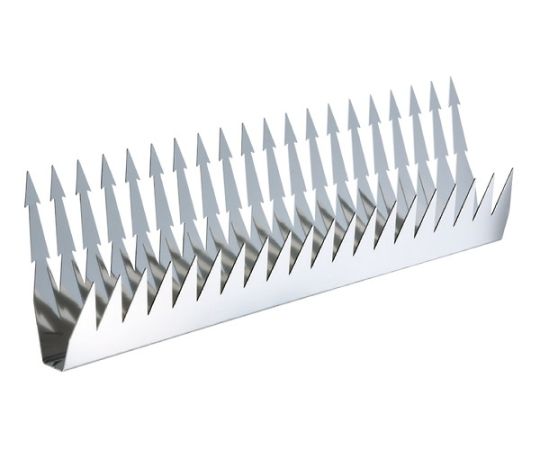 シロクマ デルタアロー忍び返しW形電解研磨 FG5W 1個(ご注文単位1個)【直送品】