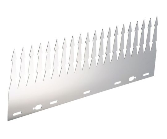 シロクマ アロー忍び返しF形電解研磨 FG3F 1個(ご注文単位1個)【直送品】