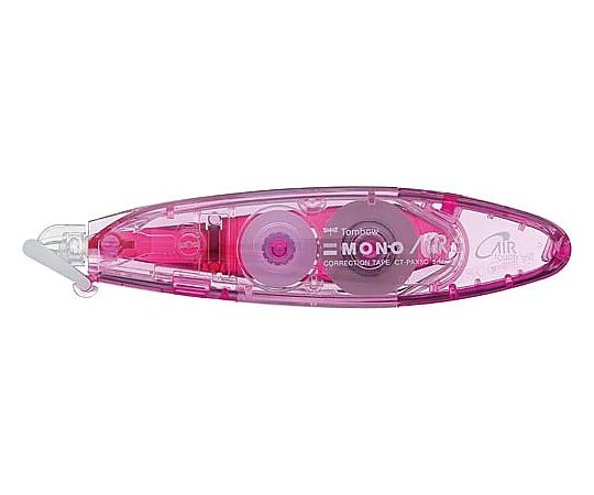 トンボ鉛筆 修正テープ モノエアーペン型詰替式 5mm幅ピンク CT-PAX5C80 1個(ご注文単位1個)【直送品】