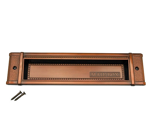 アイワ金属 ポスト受口 No.24 GB AP-182G 1個（ご注文単位1個）【直送品】