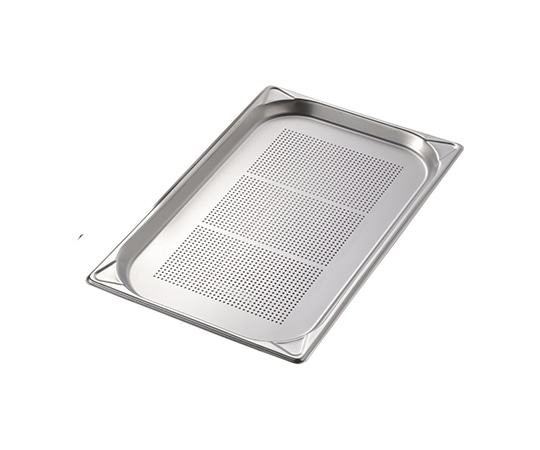 エムテートリマツ 18-8GNパン(穴明) 1/1 40mm EM8011040PF 1個（ご注文単位1個）【直送品】