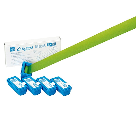 ベンハーはかり ムシポン専用捕虫紙5個入り 青 S-30 1箱(ご注文単位1箱)【直送品】