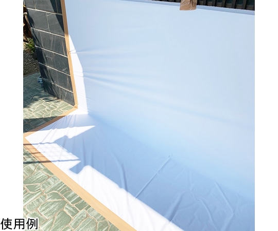 tantore 超強力台風防水シート(超強力防水生地) 台風 白 幅1460mm×長さ29m 1枚(ご注文単位1枚)【直送品】