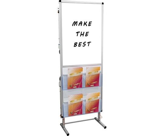 常磐精工 サポートメッセージストレッチャー ホワイトボード(下部カタログケース2段) SPM-TANKA-WBKC 1台(ご注文単位1台)【直送品】