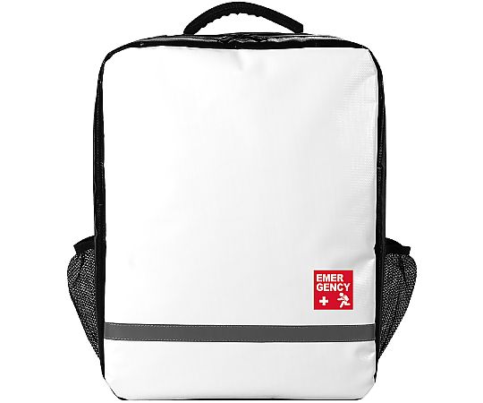 アーテック 防災リュック 白 52029 1個(ご注文単位1個)【直送品】