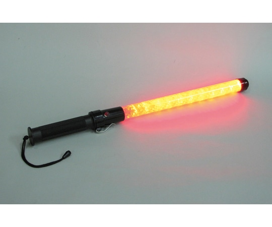 日本緑十字社 ホイッスル付き合図灯 YDT-1000 赤 全長550mm 325014 1本（ご注文単位1本）【直送品】