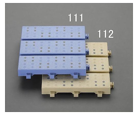 エスコ 300x300mm すのこ(ジョイント式/アイボリー) EA997RJ-112 1個(ご注文単位1個)【直送品】