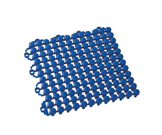 エスコ 150x 150mm すのこ(プラスチック製/ブルー) EA997RJ-42 1枚(ご注文単位1枚)【直送品】