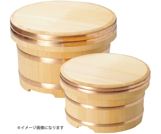 ヤマコー 椹・江戸びつ 約5合 21cm #87352 1個（ご注文単位1個）【直送品】