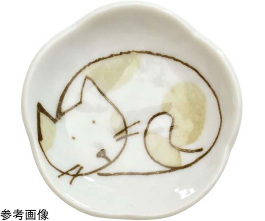 ヤマコー にゃんこ皿 ちゃちゃ 10枚入 #80196 1セット（ご注文単位1セット）【直送品】