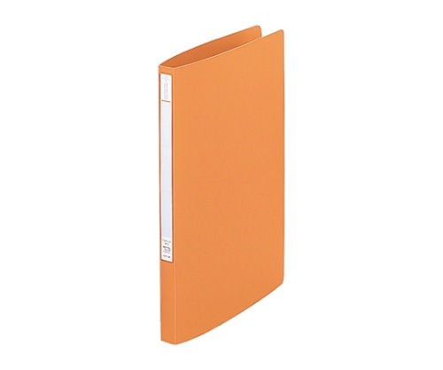 LIHITLAB Avanti スーパーパンチレスファイル 4橙 F-347U F347U-4 1冊(ご注文単位1冊)【直送品】