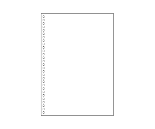 LIHITLAB ツイストリング・ノート<専用リーフ・無地> 1組(30枚入) N1600P 1組(ご注文単位1組)【直送品】