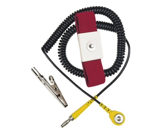 DESCO SCS リストストラップ Mサイズ レッド 1.5m 2312R 1個 (ご注文単位1個)【直送品】