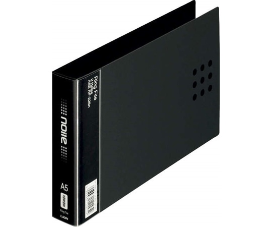 ライオン事務器 リングファイル<noile> RF-226n BK 1冊(ご注文単位1冊)【直送品】