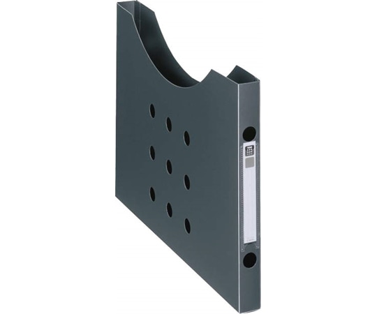 ライオン事務器 ボックスファイル<noile> ブラック BF-12N 1冊(ご注文単位1冊)【直送品】